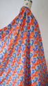 Artlux ~ 'Hawaii | Orange' Luxury Cotton Lawn ~ Made in Italy